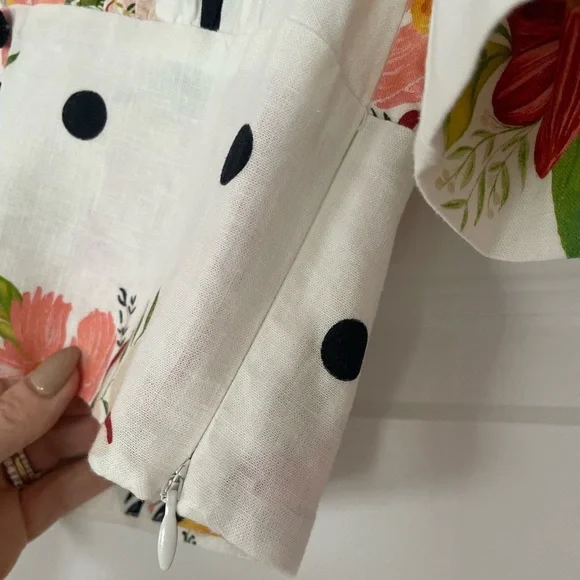 Farm Rio x Anthropology Nanaju Blouse, size xs - Picture 6 of 8